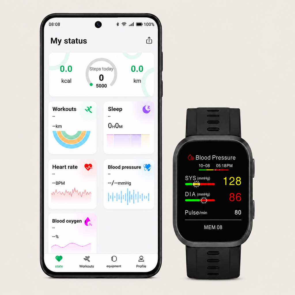 KINGYIELD Blood Pressure Watch FDA 510(k) & EU-MDR